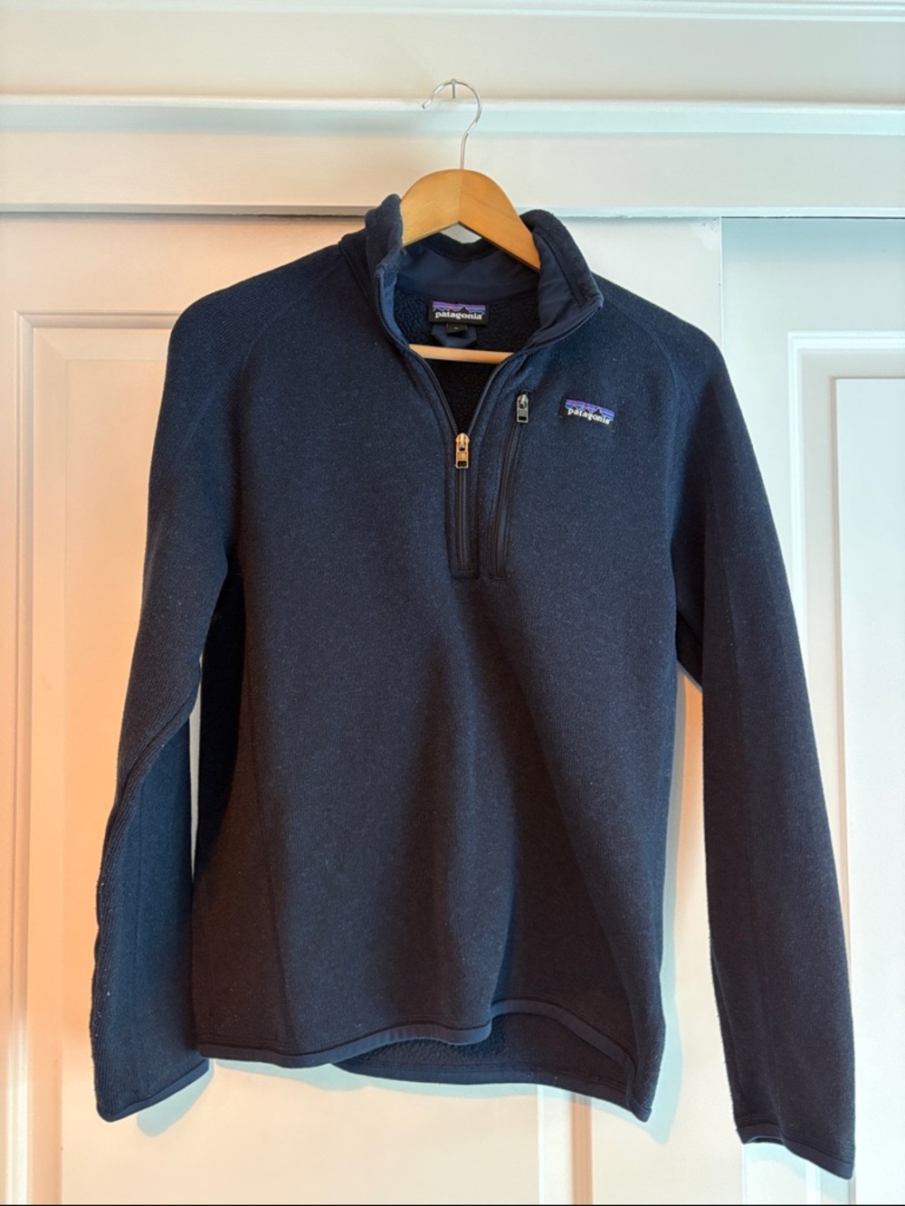Patagonia Dark Navy Half-Zip Fleece Pullover